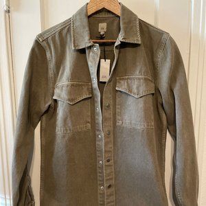 Brown River Island Overshirt